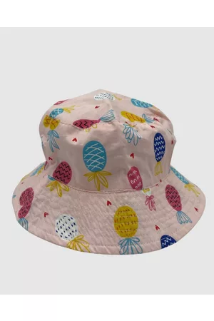 Jacaru 1891 Kids Pineapple Bucket Hat - Hats 1891 Kids Pineapple Bucket Hat