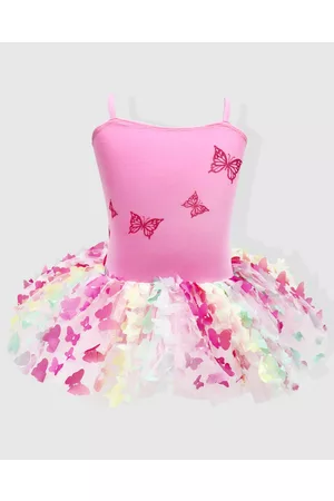 Pink Poppy Rainbow Butterfly Princess Multi layered Tutu - Dresses Rainbow Butterfly Princess Multi-layered Tutu