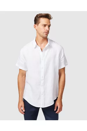 Vacay Swimwear S S Linen Shirt - Shirts & Polos S-S Linen Shirt