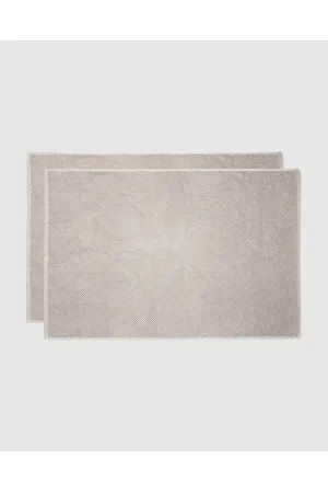 Bambury Angove Bath Mat 2 Pack - Bathroom Angove Bath Mat 2 Pack