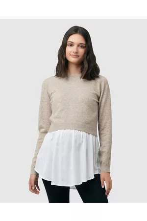 Ripe Maternity Sandy Detachable Nursing Knit - Jumpers & Cardigans Sandy Detachable Nursing Knit
