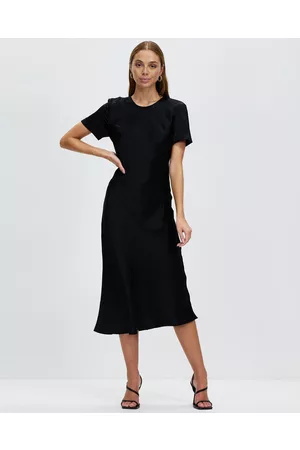 Third Form Crush Bias Tee Midi Dress - Bridesmaid Dresses Crush Bias Tee Midi Dress