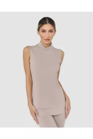 MOD SQUAD Luxe Sleeveless Top Base Layer - Tops Luxe Sleeveless Top Base Layer