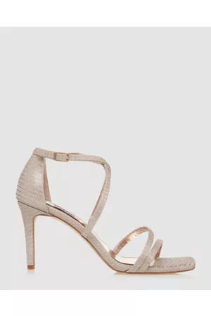 Dune lorde sandals hot sale rose gold