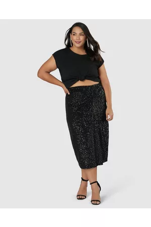 Pink Dusk Fire & Desire Sequin Skirt - Skirts Fire & Desire Sequin Skirt