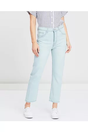 White By FTL Houston Mum Jeans - High-Waisted Houston Mum Jeans