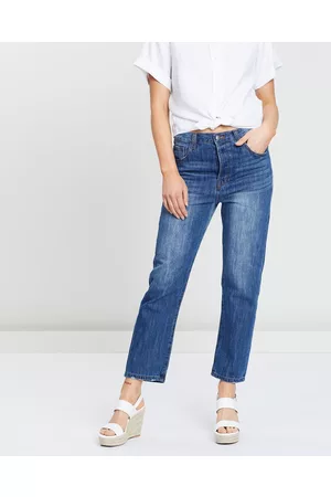 White By FTL Houston Mum Jeans - High-Waisted Houston Mum Jeans