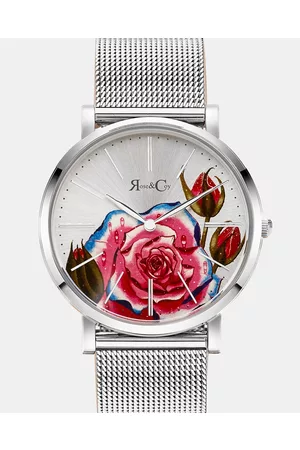 Rose & Coy Art Series Skull & Rose Watch - Watches Art Series Skull & Rose Watch