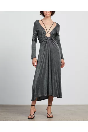 Nicola Finetti Doriana Ruched Keyhole Dress - Dresses Doriana Ruched Keyhole Dress