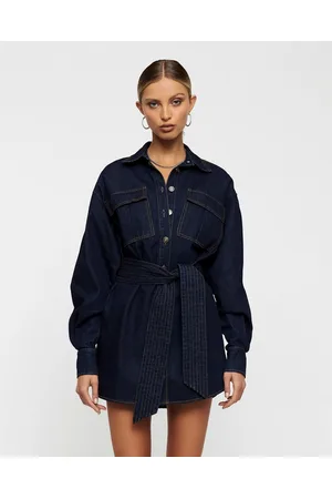 Lioness Eighties Denim Dress - Dresses Eighties Denim Dress