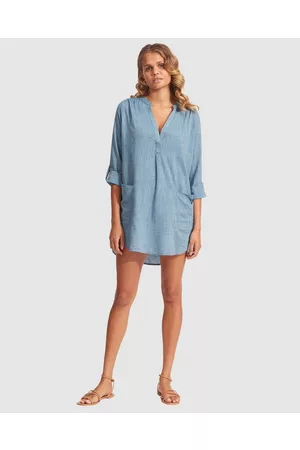 Seafolly Boyfriend Beach Shirt - Swimwear Boyfriend Beach Shirt