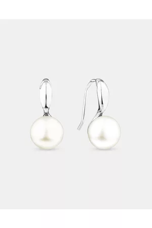 Michael Hill Hook Earrings with Freshwater Pearls in Sterling - Jewellery Hook Earrings with Freshwater Pearls in Sterling