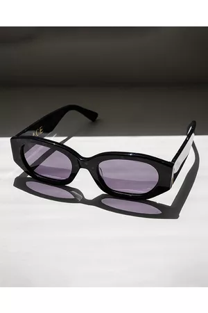 Arms Of Eve Hendrix Sunglasses Graphite - Square Hendrix Sunglasses - Graphite