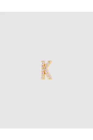 FAIRLEY Letter Stud K - Jewellery Letter Stud - K