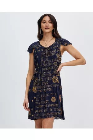 LENNI the label Salome Mini Dress - Printed Dresses Salome Mini Dress