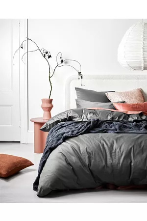 Aura Halo Organic Sateen Quilt Cover - Home Halo Organic Sateen Quilt Cover