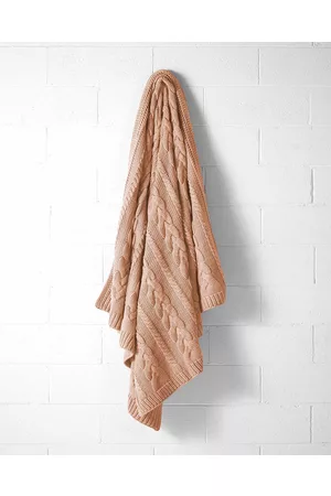 Aura Cable Knit Throw - Home Cable Knit Throw
