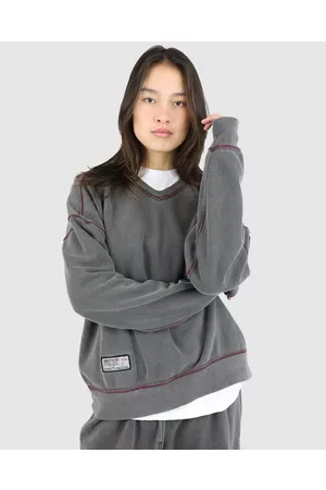 Dakota501 Reverse V neck sweat: - Jumpers Reverse V neck sweat: