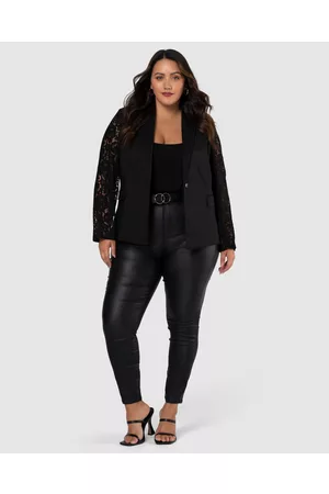 Pink Dusk Bedtime Lace Blazer - Blazers Bedtime Lace Blazer