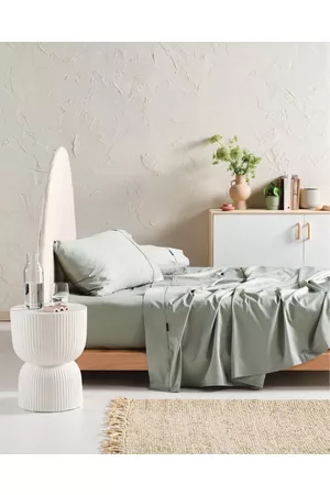 Linen House Augusta 500TC Cotton Sateen Sheet set - Home Augusta 500TC Cotton Sateen Sheet set