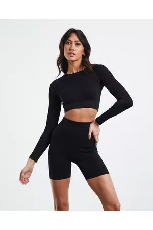 Gymshark Flex Long Sleeve Crop Top Purple Size L - $22 (45% Off Retail) -  From Francis