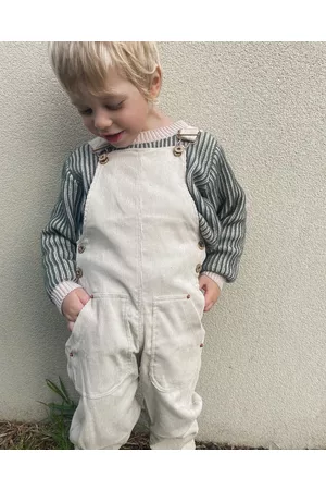 WITH LOVE FOR KIDS Hudson Cord Overalls Babies Kids - Jumpsuits & Playsuits Hudson Cord Overalls - Babies - Kids