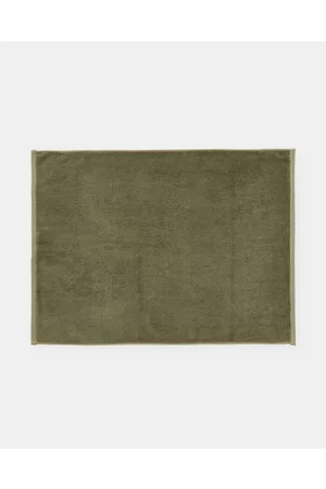 Linen House Nara Cotton Bamboo Bath Mat - Bathroom Nara Cotton Bamboo Bath Mat