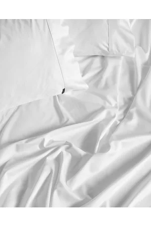 Linen House Augusta 500TC Cotton Sateen Flat Sheet - Home Augusta 500TC Cotton Sateen Flat Sheet