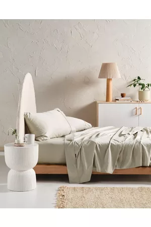 Linen House Augusta 500TC Cotton Sateen Sheet set - Home Augusta 500TC Cotton Sateen Sheet set
