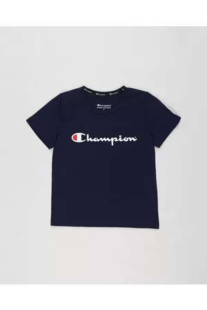 Champion Script Short Sleeve Tee Kids Teens - T-Shirts & Singlets Script Short Sleeve Tee - Kids-Teens