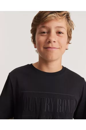 COUNTRY ROAD Teen Verified Australian Cotton Heritage T shirt - T-Shirts & Singlets Teen Verified Australian Cotton Heritage T-shirt