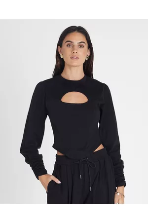 Heaven Obsidian Corset Sweater - Tops Obsidian Corset Sweater