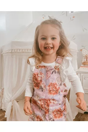 WITH LOVE FOR KIDS Hazel Denim Pinafore Dress Babies Kids - Dresses Hazel Denim Pinafore Dress - Babies - Kids