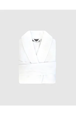 Bambury Waffle Bath Robe - Bathroom Waffle Bath Robe