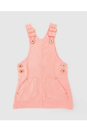 WITH LOVE FOR KIDS Hazel Cord Pinafore Dress Babies Kids - Dresses Hazel Cord Pinafore Dress - Babies - Kids