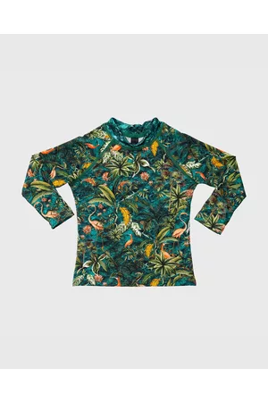 Aqua Blu Ladybird Long Sleeve Rash Vest Babies - Swimwear Ladybird Long Sleeve Rash Vest - Babies