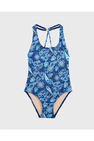 Aqua Blu Laurel Cross Back One Piece Teens - One-Piece / Swimsuit Laurel Cross Back One Piece - Teens