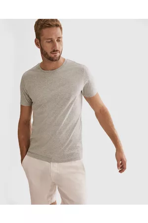 COUNTRY ROAD Pima Cotton Crew T shirt - T-Shirts & Singlets Pima Cotton Crew T-shirt