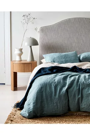 Aura Emile Linen Quilt Cover - Home Emile Linen Quilt Cover