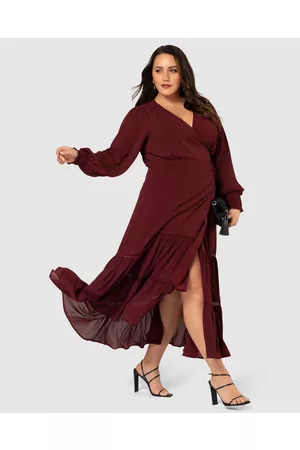Pink Dusk Hanky Panky Wrap Dress - Wedding Dresses Hanky Panky Wrap Dress