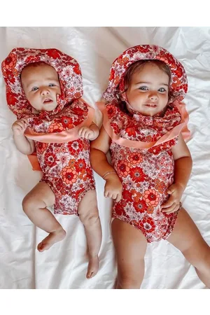 WITH LOVE FOR KIDS Ruffle Swimmers Babies Kids - One-Piece / Swimsuit Ruffle Swimmers - Babies - Kids
