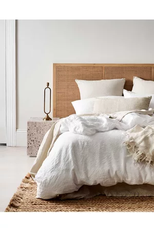 Aura Emile Linen Quilt Cover - Home Emile Linen Quilt Cover