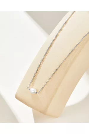 Mestige Plated Lucia Pearl Necklace - Jewellery Plated Lucia Pearl Necklace