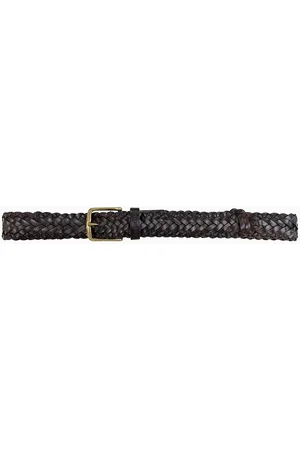 Simon Carter Woven Pin Buckle Belt - Belts Woven Pin Buckle Belt