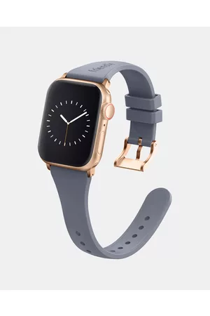 Friendie Slim Silicone Band with Classic Gold Buckle – The Gippsland – Apple Compatible - Fitness Trackers Slim Silicone Band with Classic Gold Buckle – The Gippsland – Apple Compatible