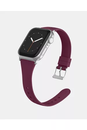 Friendie Slim Silicone Band with Classic Silver Buckle – The Gippsland – Apple Compatible - Fitness Trackers Slim Silicone Band with Classic Silver Buckle – The Gippsland – Apple Compatible