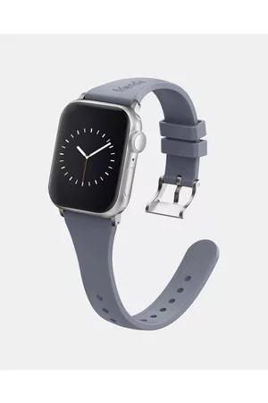 Friendie Slim Silicone Band with Classic Silver Buckle – The Gippsland – Apple Compatible - Fitness Trackers Slim Silicone Band with Classic Silver Buckle – The Gippsland – Apple Compatible