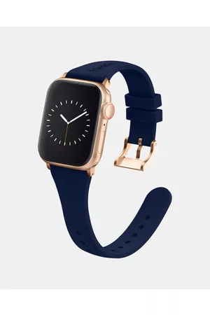 Friendie Slim Silicone Band with Classic Gold Buckle – The Gippsland – Apple Compatible - Fitness Trackers Slim Silicone Band with Classic Gold Buckle – The Gippsland – Apple Compatible
