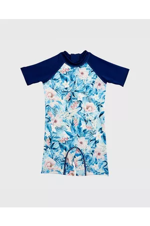 Aqua Blu Everglade Sunsuit Babies - Rash Suits Everglade Sunsuit - Babies