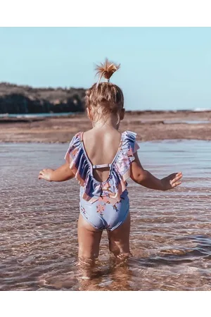 WITH LOVE FOR KIDS Ruffle Swimmers Babies Kids - One-Piece / Swimsuit Ruffle Swimmers - Babies - Kids